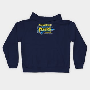 Defunct Cocoa Beach Fliers Baseball Team Kids Hoodie